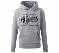 Alieni Film Pace Attraverso Superiore M41A Pulse Rifle Felpa con Cappuccio Armat