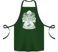 Alieno Polipo Kraken Cthulhu Mucca UFO Cotone Grembiule 100% Biologico
