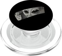 Alieno surreale che sbircia attraverso il design lacrima PopSockets PopGrip per MagSafe