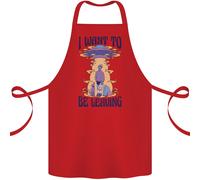 Alieno UFO i Want To Be Festa D'Addio Cotone Grembiule 100% Biologico