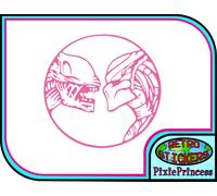 Alieno Vs Predator Avp A Vinile Grande Adesivo Poster Arte Murale Camera Film