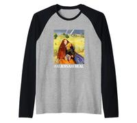 Aliens Are Real Funny UFO Space Renaissance Maglia con Maniche Raglan