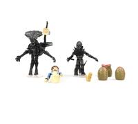 Aliens Deluxe Regina Alien Con Guerriero Alien E Bishop Danneggiato Minimates