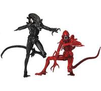 Aliens Figure Genocide Xenomorph 2 Pack Black And Red New