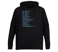 Aliens Movie Colonial Marines Felpa con Cappuccio Nera Unisex Pullover Senza Genere