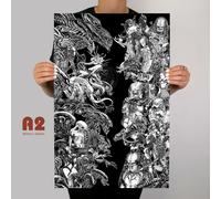 Aliens Vs.Predator Metallo Film Poster Vintage Grafica Yautja Aliens Xenomorph