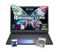 Alienware 18 Area-51 Gaming Laptop NVIDIA GeForce RTX 5080, display QHD+ 300Hz da 18 pollici, Intel Ultra 9 275HX, con unità DVD esterna da Office e unità DVD Backlit KB, Win 11 Pro, Wi-Fi 7, 64GB RAM