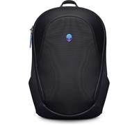 Alienware 16 Backpack - AW5625P - Capacità 21L, rete traspirante 3D, organizer magnetici per tasche, tasca sicura RFID, resistente alle intemperie, logo Alienware riflettente 3D iridescente - Nero
