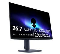 Alienware 27 Monitor Gaming - AW2725D, QHD (2560x1440), 280Hz, QD OLED, 0.03ms, NVIDIA G-SYNC Compatible, AMD FreeSync Premium Pro, HDR True Black 400, USB-C, DisplayPort, 2 HDMI, 3 Anni di Garanzia