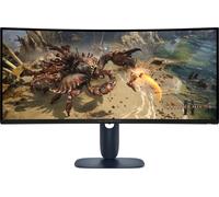 Alienware AW3425DWM Monitor Gaming 34" Curvo 1500R WQHD 3440x1440 HDR 400 Pannello VA 180 Hz 1 ms, AMD FreeSync Premium, VESA AdaptiveSync, 2x HDMI 1x DisplayPort 1.4, Garanzia 3 anni - Nero