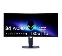Alienware 34 monitor da gioco curvo - AW3425DWM - WQHD 34 pollici 180Hz 1 ms, 1500R, AMD FreeSync Premium, VESA AdaptiveSync.