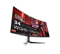 Alienware Aw3423Dw Monitor Curvo Da Gioco Quantom Dot-Oled Da 34,18 Pollici, 3440 X 1440 Pixel A 175 Hz, Curvatura 1800R, Grigio A Grigio Reale 0,1 Ms, Rapporto Di Contrasto Di 1 Milione:1. 1.07 Mil
