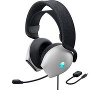Alienware AW520H - Cuffie da gioco cablate Dolby Atmos, unidirezionali, AlienFX, 16,8 milioni di colori RGB, disattivazione microfono, controlli del volume sulle cuffie, certificato Hi-Res da 40 mm,