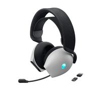 ALIENWARE AW725H AURICOLARI WIRELESS, Nero, Bianco