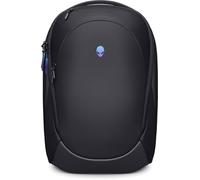 Alienware 16 Backpack - AW5625P - Capacità 21L, rete traspirante 3D, organizer magnetici per tasche, tasca sicura RFID, resistente alle intemperie, logo Alienware riflettente 3D iridescente - Nero