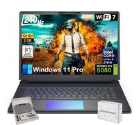 Alienware Laptop da gioco 18 Area 51, processore Intel 24-Core Ultra 9 275HX, NVIDIA RTX 5080 16 GB GDDR7, display WQXGA 300 Hz da 18 pollici, 64 GB DDR5, 8TB SSD, Win 11 Pro, tastiera retroilluminata
