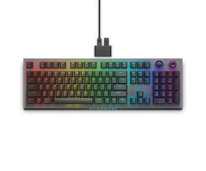 Alienware Tastiera da gioco wireless Tri-Mode AW920K - Wireless/Wireless, Cherry MX Red, AlienFX per Key RGB / 16,8 milioni di colori, programmabile, 2,4 GHz wireless, Bluetooth 5.1 - Dark Side of The