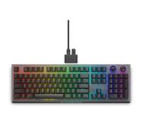 Alienware AW920K Tastiera Tri-Mode Wireless Gaming - Connettività Tri-Mode, Retroilluminazione AlienFX RGB, Switch CHERRY MX Red, Ricarica Magnetica, Qwerty Dark Side of the Moon