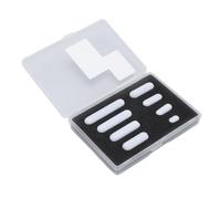ALIESTFDNO Set di Ancorette Magnetiche in PTFE, Aste di Miscelazione da | Materiale PTFE, Antiaderente e Resistente All'usura, Intervallo da -196°C a 250°C, per Agitatori da Laboratorio e Industriali