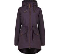 ALIFE and Kickin CharlotteAK B Parka - Giacca invernale da donna - Calda ed elegante con cappuccio - Perfetto per le giornate fredde, autunno e inverno - Robusta giacca melanzana S