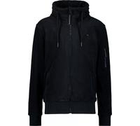 Alife And Kickin EliasAK F Fleece Felpa con zip, nero, taglia M per maschi