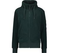 Alife And Kickin EliasAK F Fleece Felpa con zip, verde, taglia XL per maschi