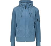 Alife And Kickin EliasAK F Fleece Zip Sweatshirt Felpa con zip, blu per maschi