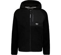 Alife And Kickin HaraldAK G Teddy Zip Hoodie Felpa con cappuccio e zip, nero, taglia 3XL per maschi