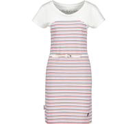 Alife & Kickin Abito da donna ClariceAK Dress 62074-2201 L Bianco