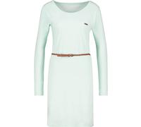 Alife & Kickin Abito estivo da donna EllinAK A Longsleeve Dress Mint Melange L Verde