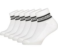 Alife & Kickin Calze da donna RikaAK Ankle Crew Socks 6-pack 44018-9999 EUR 40 Bianco
