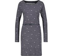 Alife & Kickin Camicetta da donna EllinAK B Longsleeve Dress Marine Melange M Blu