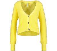 Alife & Kickin Donna KrissyAK Knit Cardigan Lemonade XL Giallo