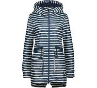 Alife & Kickin Giacca da pioggia da donna AudreyAK B Raincoat Marine S Blu