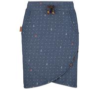Alife & Kickin Gonna estiva da donna LucyAK B Gonna corta Marine Melange M Blu