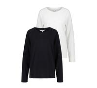 alife & kickin Maglietta 'GaiaAK A' nero / bianco Donna alife & kickin XL