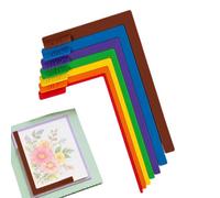 Alignment Guides for Card Making - 7 Piece Precision Positioning Set