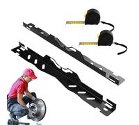 Alignment Tools Automotive, Heavy Duty Tire Plates, Precision Wheel Measurement, Truck Repair Gauges, Professional Grade Kit, for Home Garage, Truck Service, Car Tuning, Mechanic