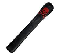 Alignments Stick Headcover, Exquisite PU Leather Golf Sticks Cover, Adorable Protective Holder, 2 Alignment Sticks, Ideal Presents for Golfers and Friends, 13.78x2.17 inches