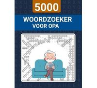 Alijda Vork 5000 Woordzoeker voor Opa (Tascabile)