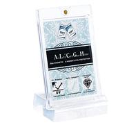 ALiLEo Supporto magnetico per carte di credito in plastica per carte Pokemon, cornice magnetica per display in acrilico trasparente (porta carte di credito, 1, supporto × 1) (trasparente), ALCGH-35