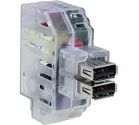 ALIM.2 USB 2,4A INC.KEYSTONE IT TR - FANTON 82892