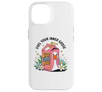 Alimenta la tua oca interiore - Oca - Divertente Gosling Custodia per iPhone 14