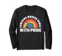 Alimentare Modern Homes Pride Rainbow Elettricisti Maglia a Manica