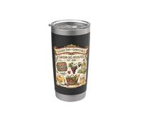 Alimentari Francesi, drogheria alimentari Epicerie Fine Est 1898 Vintage Food Bicchiere termico in acciaio inox doppia parete