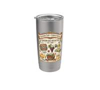 Alimentari Francesi, drogheria alimentari Epicerie Fine Est 1898 Vintage Food Bicchiere termico in acciaio inox doppia parete