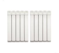 Alimentari Tenuta Clip 10 pezzi, Clip per Chiusura in Plastica, Clip Di Sigillamento Dell'alimento, per Conservazione di Cibi e Snack, Circolazione Dell'aria Ridotta, Bianco, 11,5 x 1,5 x 2 cm