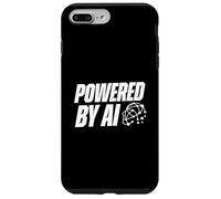 Alimentato da AI Futuristic Neural Network Tech Head Custodia per iPhone 7 Plus/8 Plus
