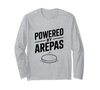 Alimentato da Arepas Passionate Foodie Fun Maglia a Manica