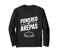 Alimentato da Arepas Passionate Foodie Fun Maglia a Manica